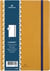 Carnet Oberthur - safran - A5 14,8 x 21 cm - 200 pages lignées