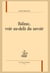 Balzac, voir au-delà du savoir