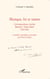 Musique, foi et raison - Correspondance inédite Renoud/Saint-Saëns 1914-1921