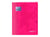 Cahier polypro Oxford - Rose - 24 x 32 cm - Easybook - 96 pages grands carreaux