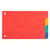 Lot de 4 intercalaires 10 x 15 cm - Forever - Carton recyclé - Exacompta