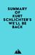 Summary of Kurt Schlichter's We'll Be Back