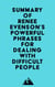 Summary of Renee Evenson's Powerful Phrases for Dealing with Difficult People