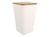 Boite de réserve en bambou - carré - 1200 ml