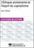 L'Éthique protestante et l'esprit du capitalisme de Max Weber - Les Fiches de lecture d'Universalis