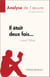 Il était deux fois... de Franck Thilliez (Analyse de l'œuvre) - Résumé complet et analyse détaillée de l'oeuvre