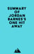 Summary of Jordan Barnes's One Hit Away