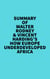 Summary of Walter Rodney & Vincent Harding's How Europe Underdeveloped Africa