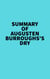 Summary of Augusten Burroughs's Dry