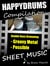 Happydrums Compilation "Groovy Metal & Possible" - Drum Set Examples with Sheet Music & Online Videos + Bonus