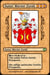 The noble Polish family Przegonia. Die adlige polnische Familie Przegonia.