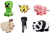 Peluche Minecraft - Modèle aléatoire - Vendu à l'unité