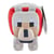 Peluche Minecraft - Le loup apprivoisé - WTT