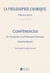 Conférences : En introduction à la Philosophie Cosmique