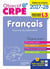 Objectif CRPE Tome 22 : Français - L3 - Épreuve écrite d'admissibilité (édition 2027/2028)