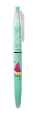 Stylo roller encre gel Pilot - FriXion ball - pool party vert - noir
