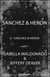 Sanchez & Heron Tome 2 : Le Tueur des Noces