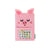 Carnet peluche Mr Wonderful - A5 - Lazy Piglet - 160 pages unies