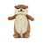 Trousse peluche 1 compartiment Mr Wonderful - Marron - Lazy Loutre
