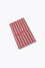 Coupon de tissu Promod Couture - Voile coton rayé rose kaki