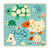 Puzzle en bois 6 pièces et jeu de construction Djeco - Puzz & Play Family