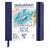 Carnet rembordé rigide Clairefontaine - 14 x 14 cm - Aquapad - 24 feuilles
