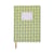 Carnet - Tulip Jumbo - vert -  19 cm x 26 cm - 200 pages lignées