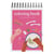 Carnet de coloriage et de peinture Maison Joliette - Rose - A6 10,5 x 14,8 cm - Do It Yourself