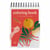Carnet de coloriage et de peinture Maison Joliette - Rouge - A6 10,5 x 14,8 cm - Tropical