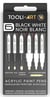 Set de 6 marqueurs acryliques Tooli Art - Noir & Blanc