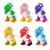 Oeuf surprise mini Yoshi à remontoir - Tomy - Modèle aléatoire - Vendu à l'unité