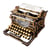 Maquette DIY - 3D Mechanical Typewritter (Classic Version) - Rokr