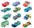 Clipstrip Véhicule Cars Disney Pixar - Mattel - Modèles aléatoires - Vendu à l'unité
