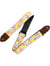 Sangle guitare Levy's - Retro flower - 5 cm 