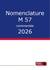 Nomenclature M57 commentée (édition 2026)