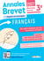 Annales Brevet : Français : 3e - Sujets corrigés et fiches de révisions (édition 2027)