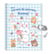 Mon carnet de secrets - Kawaï : un journal intime avec un cadenas en forme de coeur, un stylo et 2 planches de stickers
