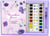 Coffret Aquarelle - Parenthèse fleurie - 30 illustrations à peindre