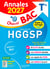 Objectif bac : Spécialité HGGSP - Terminale - Annales (édition 2027)