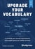 Upgrade your Vocabulary : La méthode pour enrichir naturellement votre anglais grâce aux familles de mots