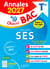 Objectif bac : Spécialité SES - Terminale - Annales (édition 2027)