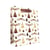 Sac cadeau Editions Cely - Nöel sapin en or - taille M