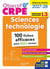 Objectif CRPE : Sciences et technologie - L3 - 100 fiches efficaces pour bien réviser (édition 2027/2028)
