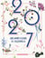 2027 une année fleurie à l'aquarelle