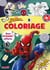 Marvel Spider-Man - Coloriage avec stickers offerts (Spider-Man fond vert)
