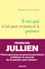 À toi qui n'as pas renoncé à penser