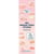 Marque page stickers - romance