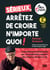 Sérieux, arrêtez de croire n'importe quoi ! : L'autodéfense intellectuelle par un complotiste repenti (Mr Sam) : des réseaux sociaux à l'IA