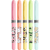 Pack de 5 surligneurs Highlighter Grip BIC - Kawaii - Pointe biseautée - Couleur Pastel