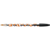 Stylo bille Cristal BIC - Motifs Kawaii Renard - Pointe moyenne - Noir